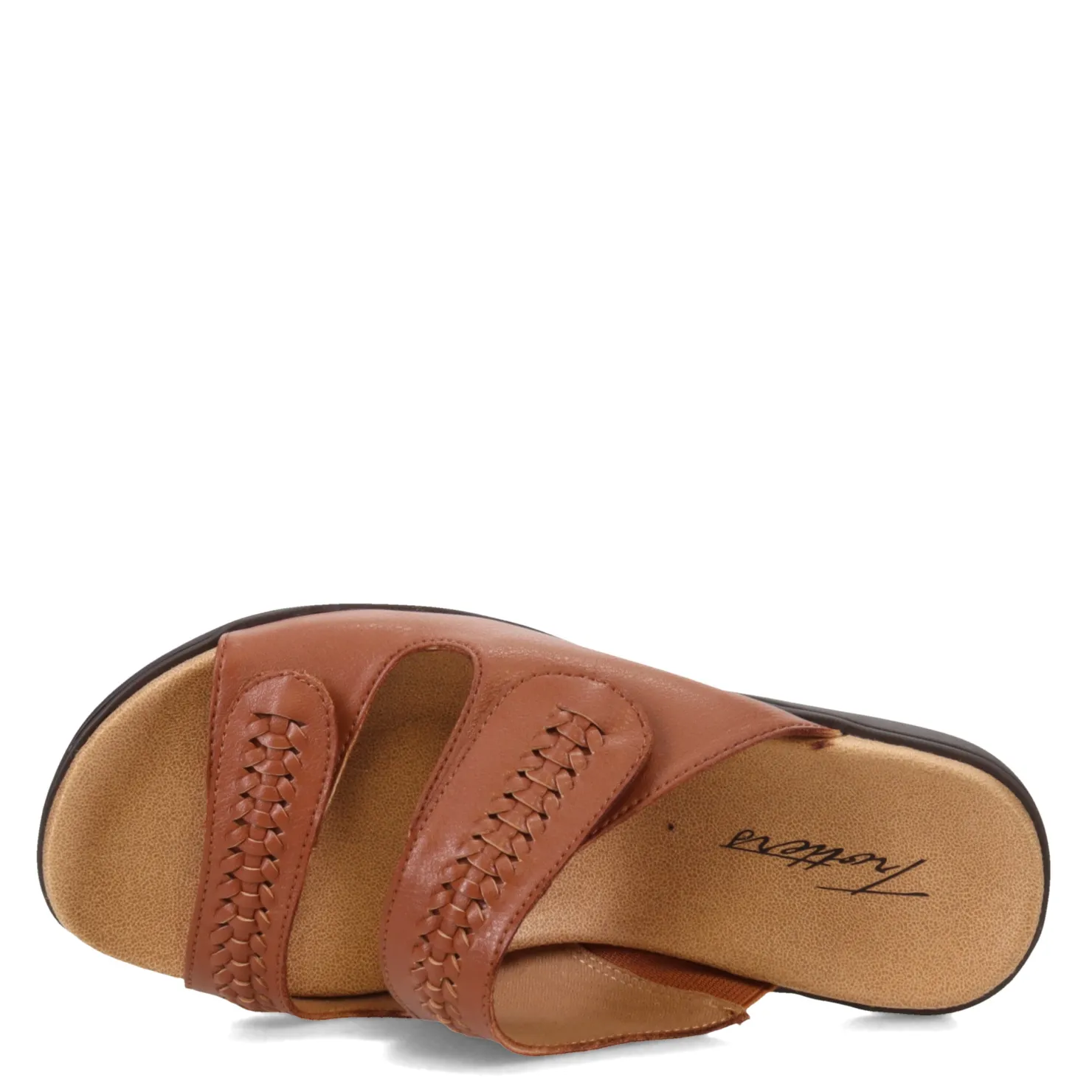 Footbed Sandals*Trotters Women's , Rhianna Sandal Luggage