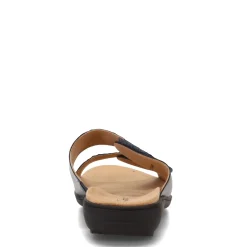 Footbed Sandals*Trotters Women's , Rhianna Sandal Navy
