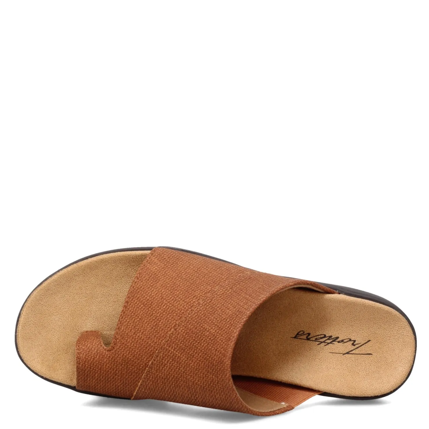 Footbed Sandals*Trotters Women's , Rita Sandal Cognac
