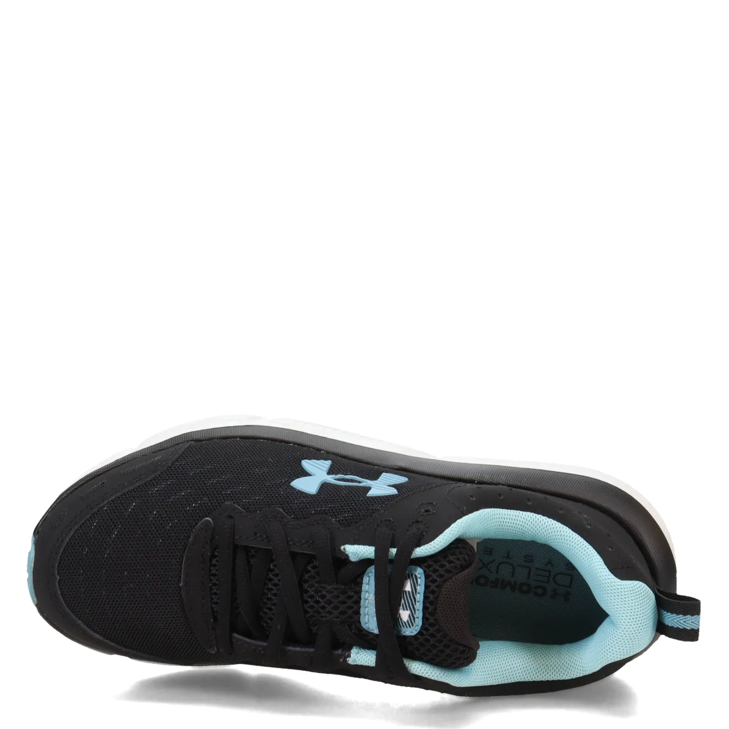 Running*Under Armour Women's , Charged Assert 10 Running Shoe Black/Still Water/Halo Gray