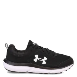 Running*Under Armour Women's , Charged Assert 10 Running Shoe - Wide Width Black/White