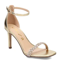 Heeled Sandals*Unisa Women's , Fayy Sandal Gold