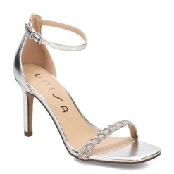Heeled Sandals*Unisa Women's , Fayy Sandal Silver
