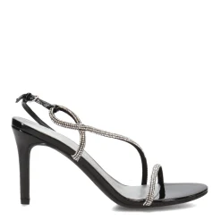 Heeled Sandals*Unisa Women's , Fraidy Sandal Black/Clear