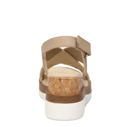 Wedges*Vaneli Women's , Carlin Sandal Natural
