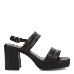 Heeled Sandals*Vaneli Women's , Muguet Sandal Black