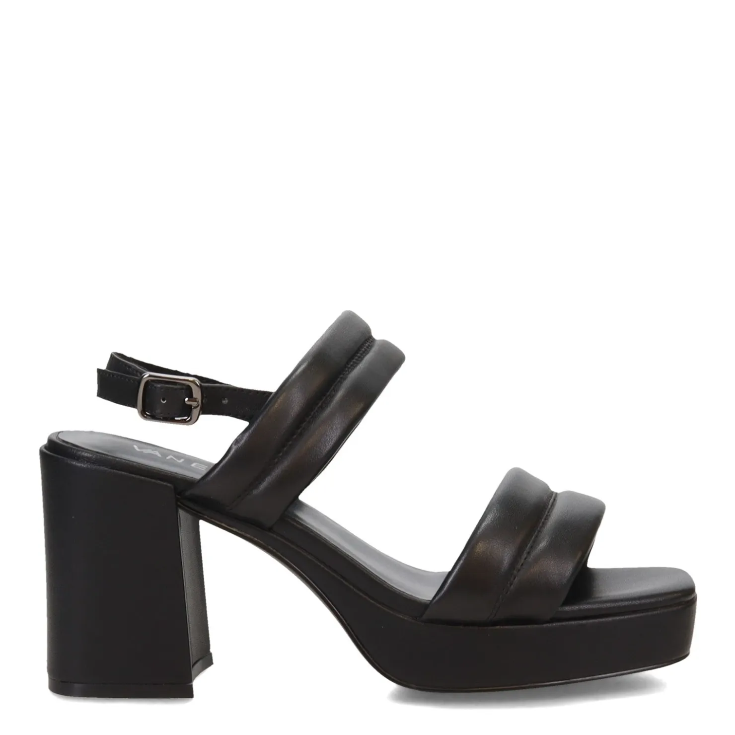 Heeled Sandals*Vaneli Women's , Muguet Sandal Black