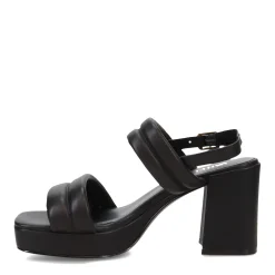Heeled Sandals*Vaneli Women's , Muguet Sandal Black