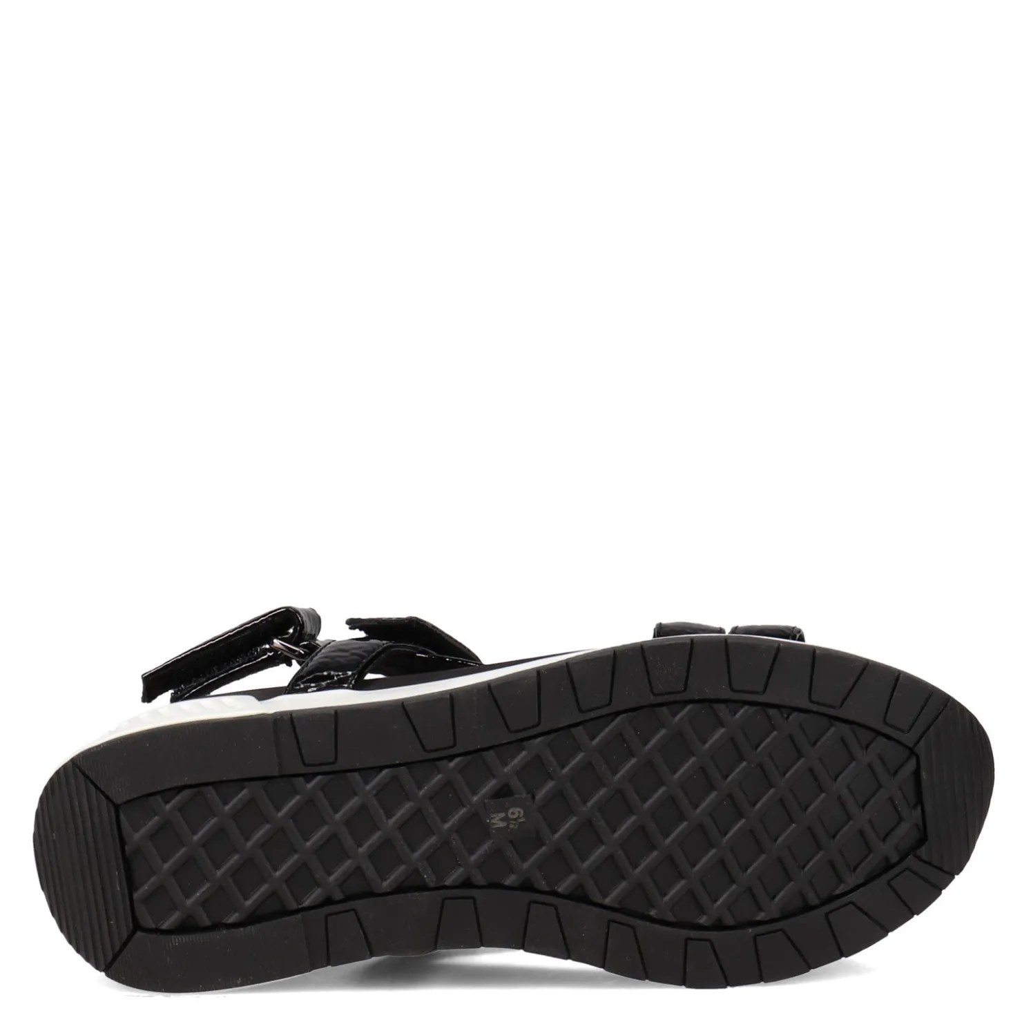 Wedges*Vaneli Women's , Trevin Sandal Black Patent
