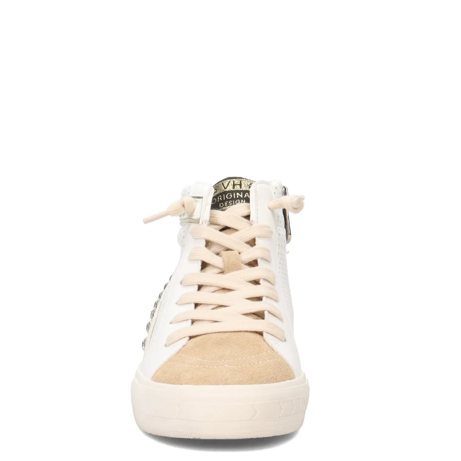 Fashion & Street*Vintage Havana Women's , Excel High Top Sneaker White Multi
