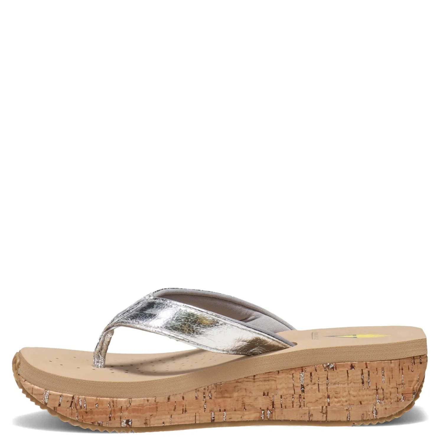 Flip Flops*Volatile Women's , Neville Sandal Silver