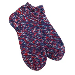 Socks*World's Softest Women's , Ragg Low Socks Blue