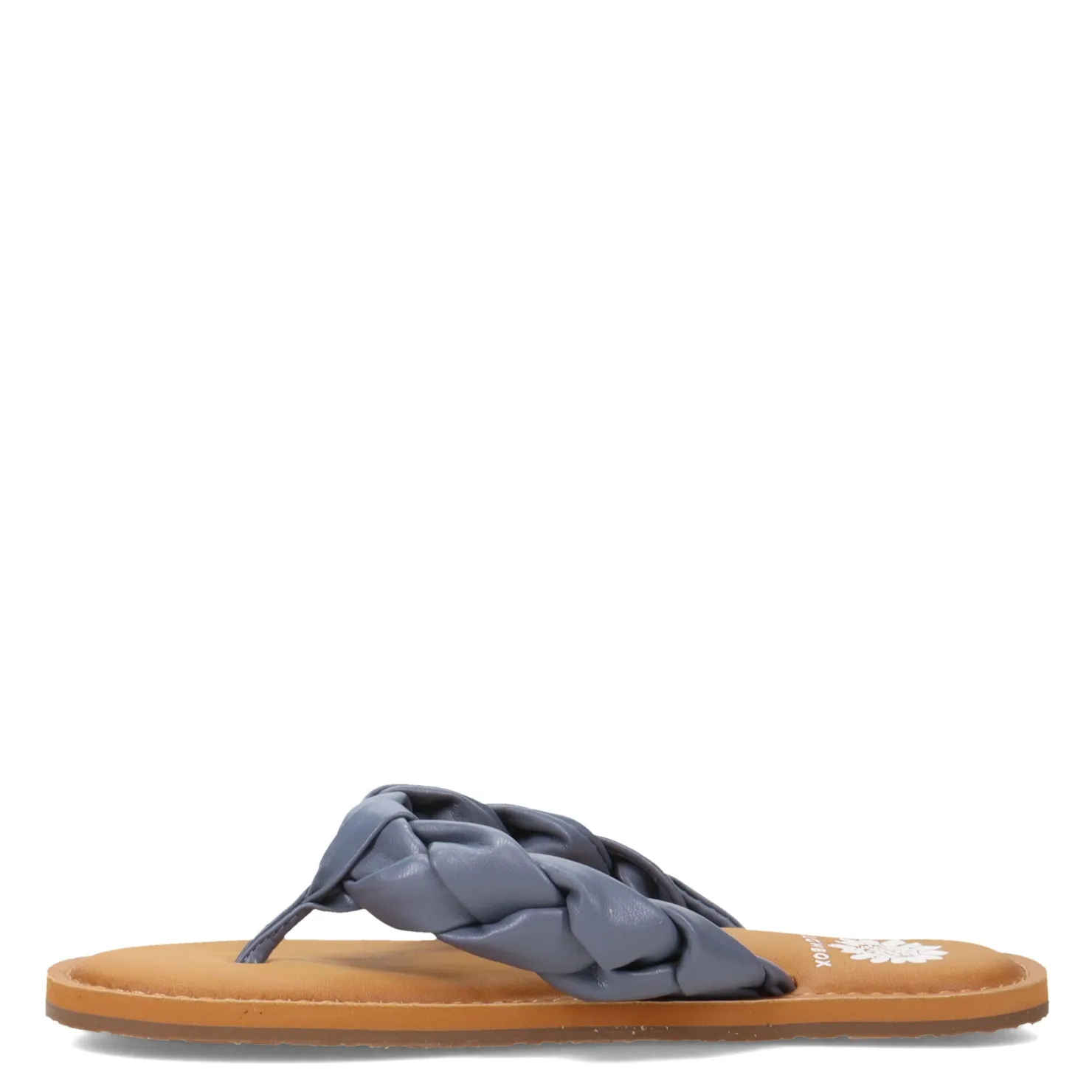 Flip Flops*Yellow Box Women's , Dauphine Sandal Blue
