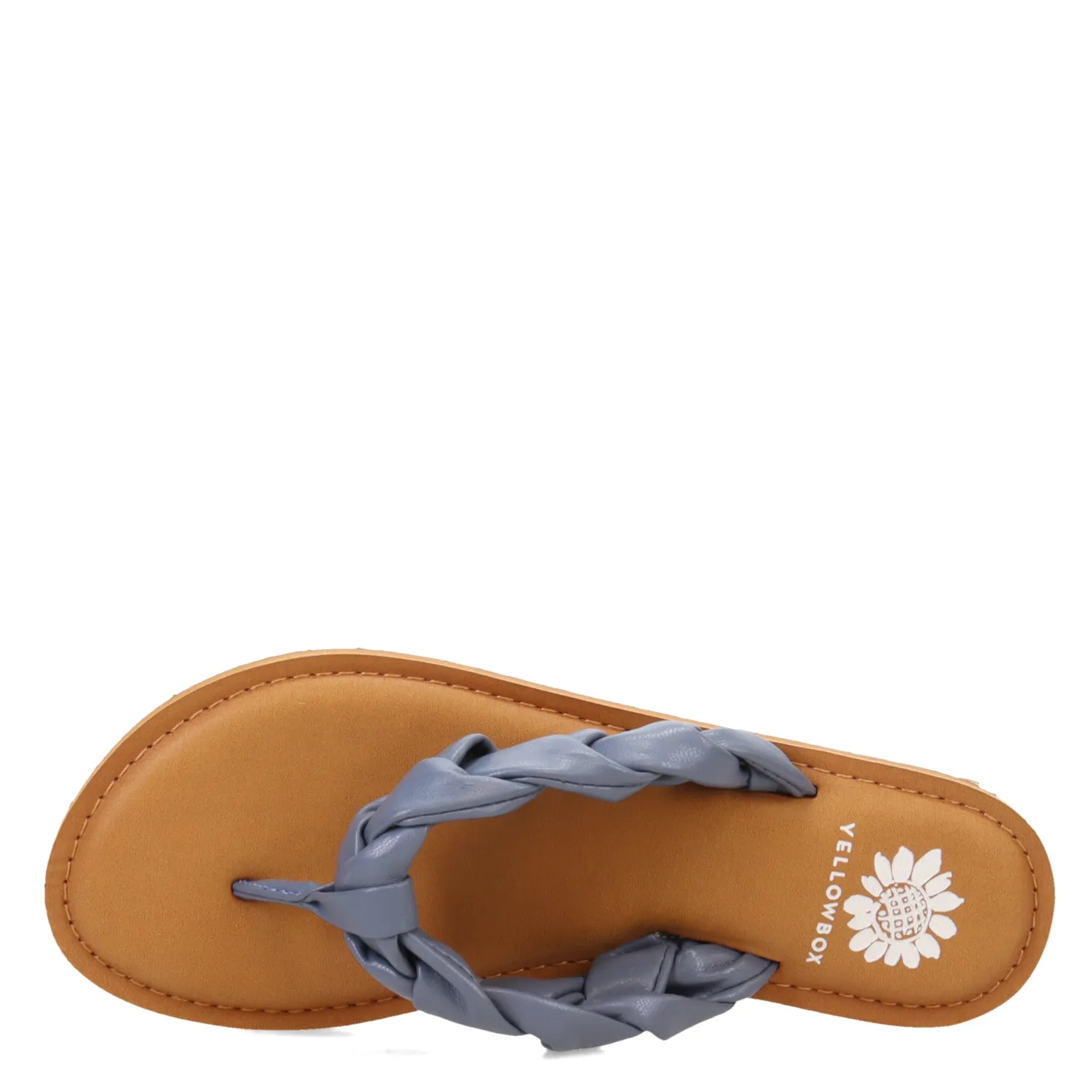 Flip Flops*Yellow Box Women's , Dauphine Sandal Blue